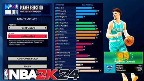 The Nba Player Build Templates In Nba 2k24 Are Fire My Player Builder Breakdown For All