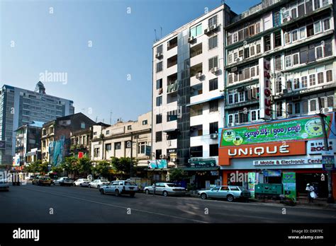 Myanmar, Yangon, City Stock Photo - Alamy