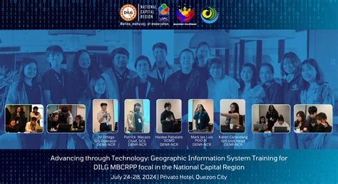 Dilg Ncr And Denr Ncr Partners For Geographical Course Upskills Development Officers