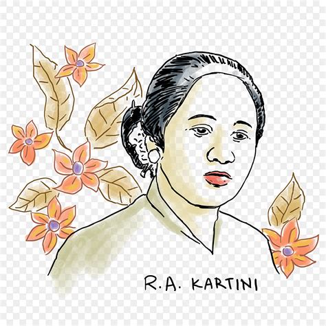 Hari Kartini PNG Transparent Kartini Illustration For Hari Png