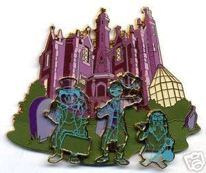 Disney Haunted Mansion Hitchhiking Ghosts Jumbo Htf Pin