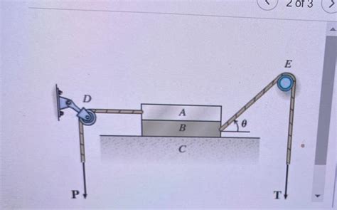 Solved Blocks A And B Have A Masses Of Kg And Kg Chegg