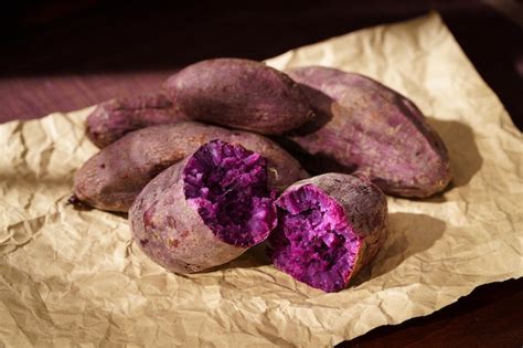 Premium Photo Special Chinese Snack Roasted Sweet Potato On Simple