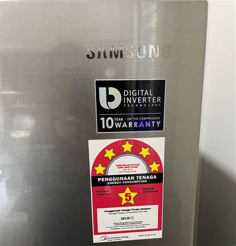 Samsung Rt K S Me L Digital Inverter Fridge With Twin Cooling