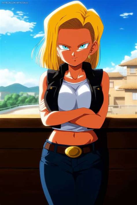 Android 18 Dragon Ball Z Extras By Artkoikoi From Patreon Kemono