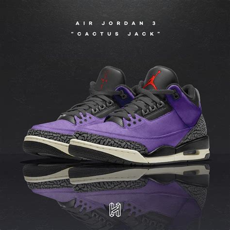 Concept Lab Air Jordan 3 Cactus Jack” House Of Heat