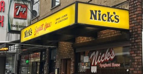 Nick Felicella Of Nicks Spaghetti House Has Passed Away Food And Drink