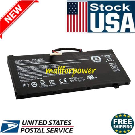 Ac A L Icp Battery For Acer Aspire Vx Vx G Series Kt