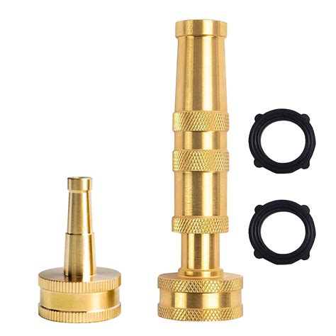 Mua 4 Adjustable Twist Hose Nozzle 2 Heavy Duty Brass 3 4 GHT Hose