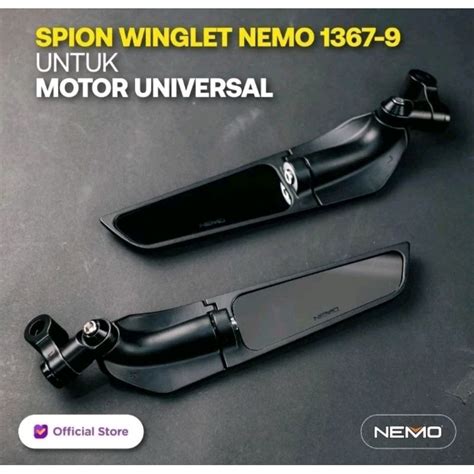 Jual SPION WINGLET NEMO UNIVERSAL VARIO 160 PCX 160 ADV 160 BEAT FI