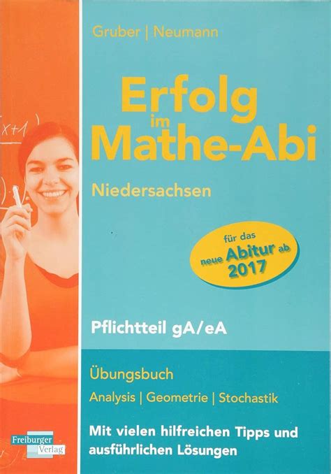 Erfolg Im Mathe Abi Niedersachsen Pflichtteil Mit Der Original Mathe