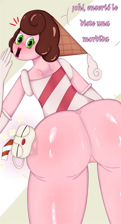 Rule 34 Ass Ass Grab Baroness Von Bon Bon Christian2005am Cuphead Cuphead Game Female Ice