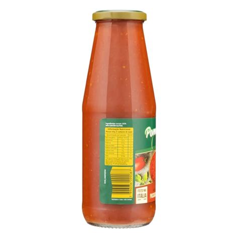 Molho De Tomate Passata R Stica Pomarola Chef Vidro G Vit Lia