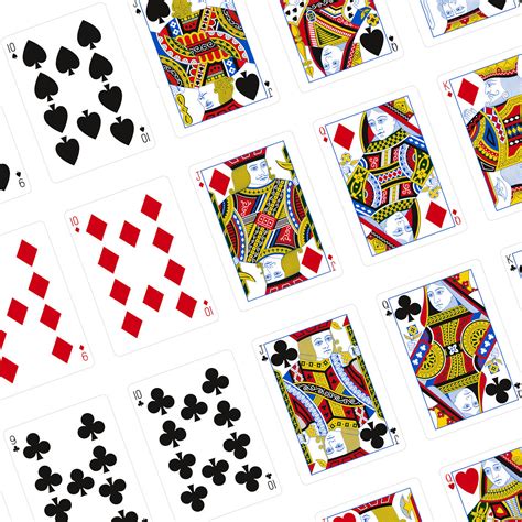 Printable Deck Of Cards Template