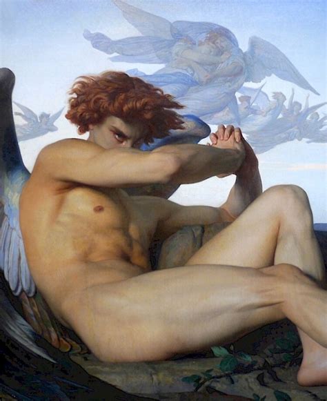 Cercanamente Pel Cula Barry Angel Caido Alexandre Cabanel Wallpaper