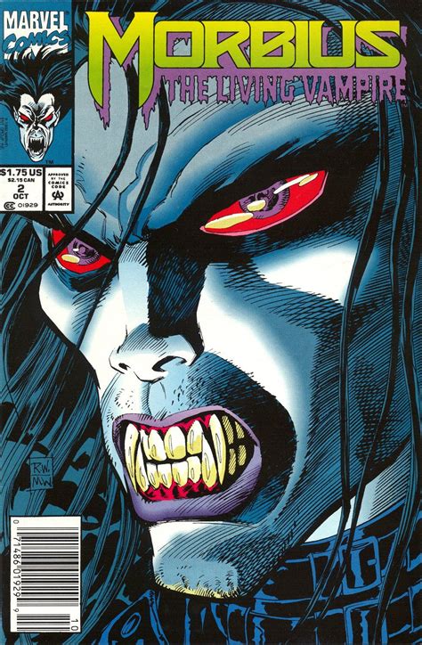 Morbius The Living Vampire Vol 1 2 Cover Art By Ron Wagner And Mike