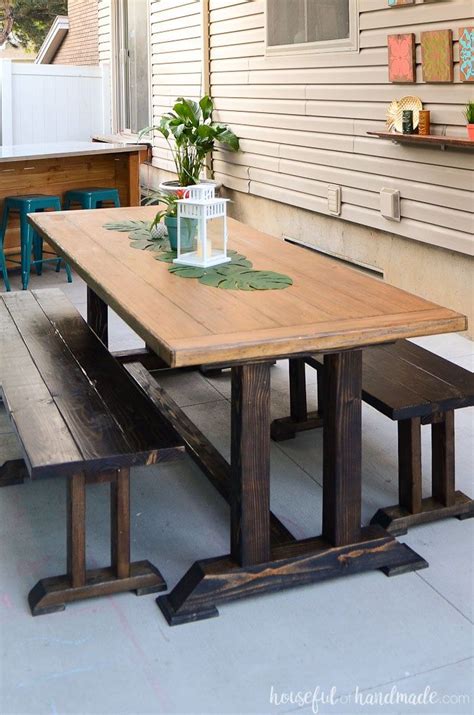 Plans To Build A Wooden Patio Table Patio Ideas