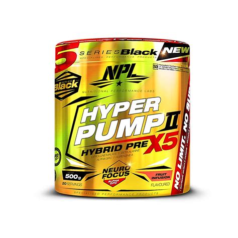 Npl Hyper Pump Pre Workout G Dis Chem Living Fit