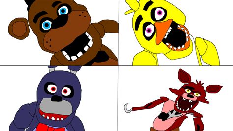 Five nights at Freddy's all jumpscares by Amazingangus76 on DeviantArt