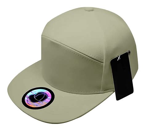 Gorras Plana Lisa Snapback Unitalla 7 Paneles Beige Coppel