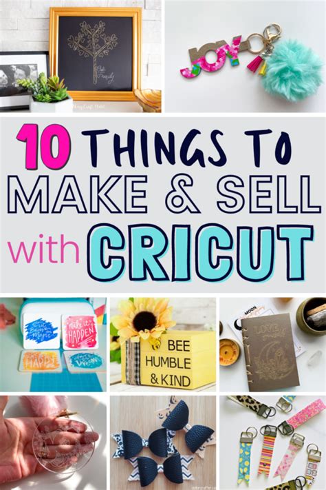 10 Things To Make And Sell With Cricut Right Now But First Joy