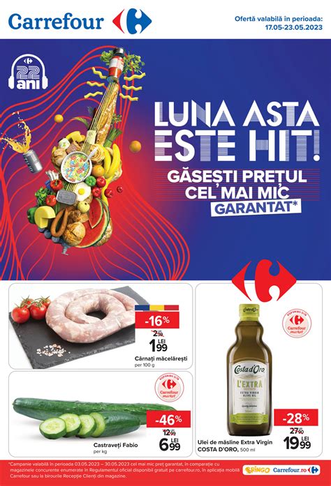 Carrefour Romania 19 Aniversar 3 oferte 18 05 21 05 2023 Pagină 10 11