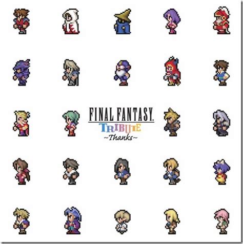 Final Fantasy Artist Makes Sprite Models For Final