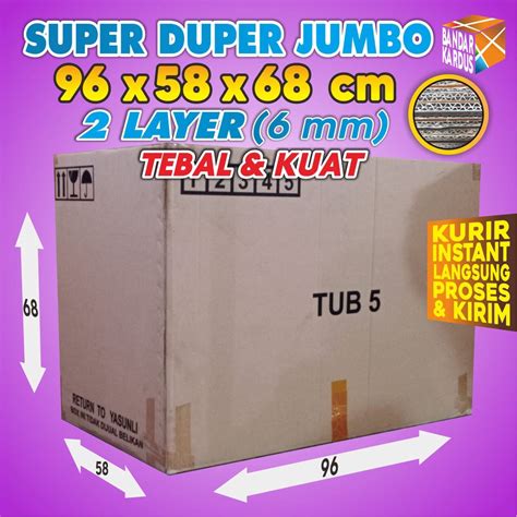 Jual Kardus Besar Pindahan Packing Bekas Jumbo Packaging Dus Tebal Box