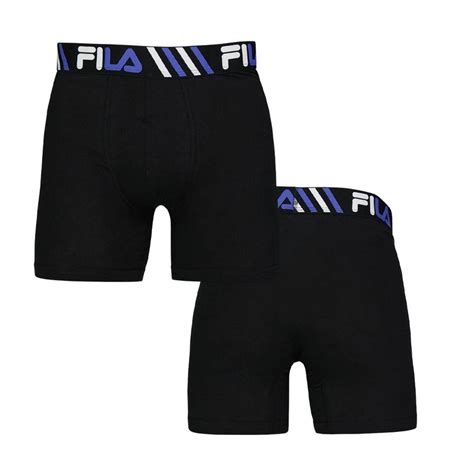 Fila Mens 4 Pack Boxer Brief Fm412bxcs16 400 Svp Sports