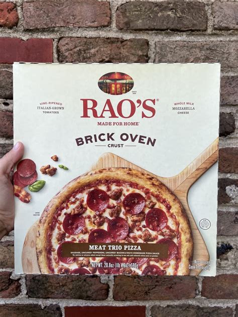 Rao’s Just Launched A New Line Of Frozen Pizzas And I Tried Every One Frozen Pizza Pizza