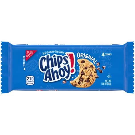 Chips Ahoy Original Chocolate Chip Single Serve Cookies Oz