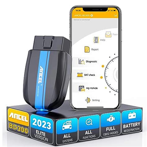 Ancel Bd Bluetooth Obd Scanner For Bmw Abs Srs Airbag Tpms Oil