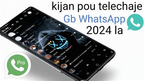 nouvo WhatsApp GB 2024 la fenk sòti ou paka pa renmen l sa gen plis