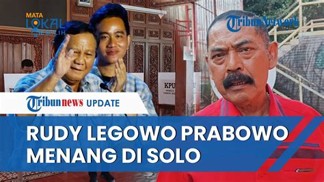 Pdip Solo Legowo Prabowo Menang Atas Ganjar Versi Quick Count Fx Rudy