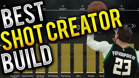 Nba K Tips Best Shot Creator Build How To Create A Overall Shot