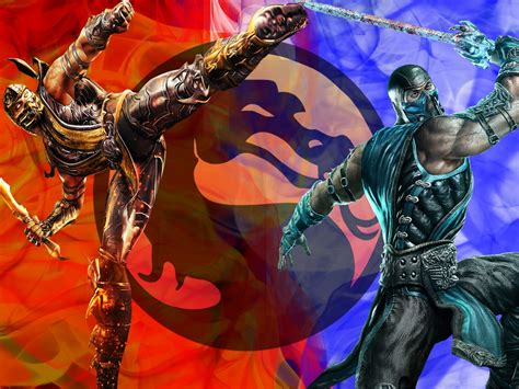 Hình nền Chiến đấu Rồng Mortal Kombat Truyện tranh Thần thoại