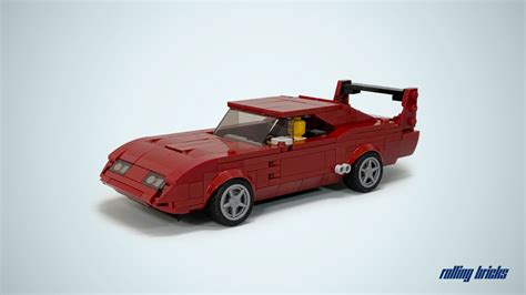 Lego Moc Dodge Charger Daytona Fast And Furious 6 By Rollingbricks Rebrickable Build With Lego