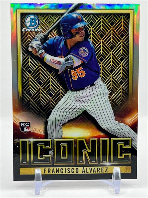 Francisco Alvarez Bi Prices Rookie Bowman Chrome Iconic