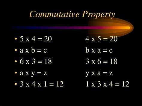 Ppt Properties Of Multiplication Powerpoint Presentation Free Download Id3344887