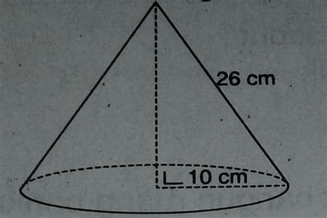 Perhatikan Gambar Berikut Tentukan Volume Kerucu