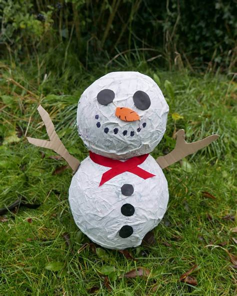 Paper Mache Decoration Crafts For Christmas Kids Art And Craft