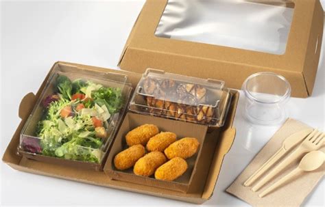 Envases biodegradables y ecológicos para take away Effimer