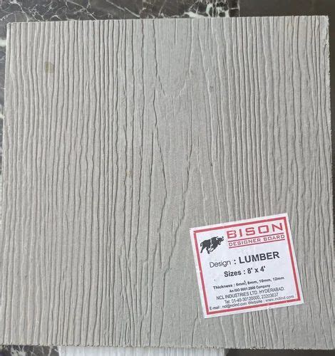 Pine Bison Designer Board Surface Finish Matte Thickness Mm At Rs