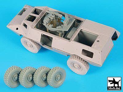 Black Dog 1/35 M1117 Guardian ASV Interior Set with Wheels (Trumpeter ...