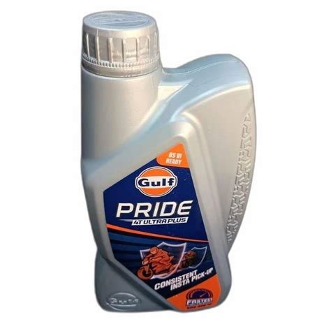 20W50 Gulf Pride 4T Ultra Plus Bike Engine Oil Bottle Of 900 ML At Rs