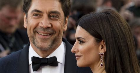 Pen Lope Cruz Et Son Mari Javier Bardem Mont E Des Marches Du Film