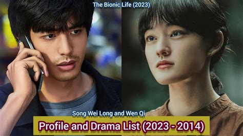 Song Wei Long And Wen Qi The Bionic Life Profile And Drama List