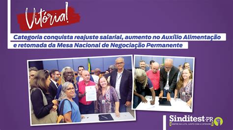 Categoria Conquista Reajuste Salarial Aumento No Aux Lio Alimenta O E