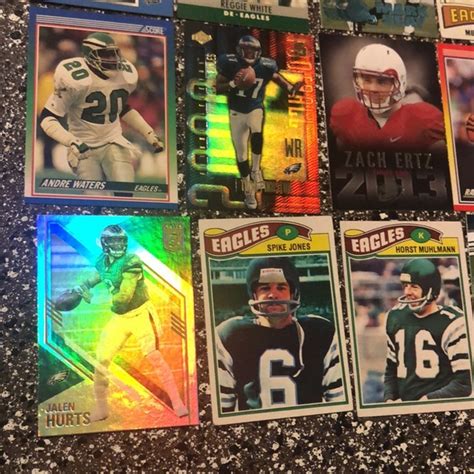 Topps Other 48 Philadelphia Eagles Football Cards Jalen Hurts Reggie White Zach Ertz Mel Tom