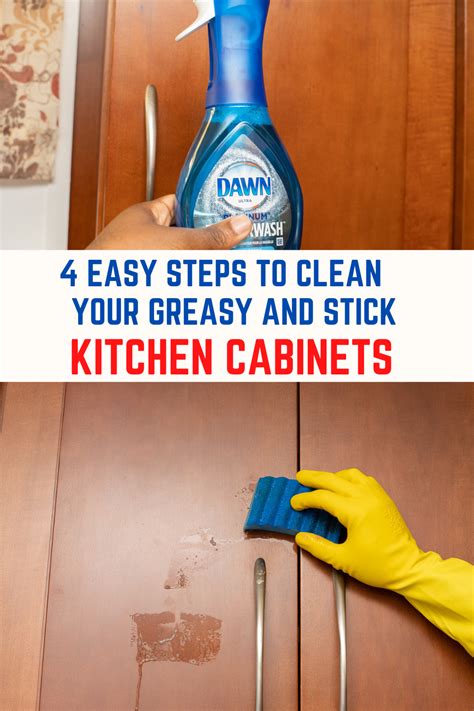 How To Clean Sticky Wood Kitchen Cabinets Kitchen Ideas